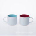 factory price uk sublimation ceramic material enamel look likes mug for sale